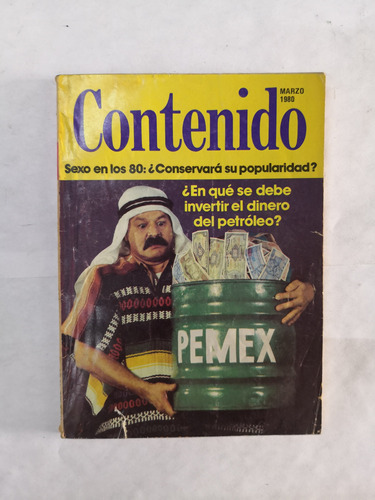 Revista Contenido Marzo 1980,#202 Dinero Del Petroleo