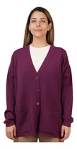 Comprar Varosco | Suetér Cardigan Para Dama - Lana Merino | Premium