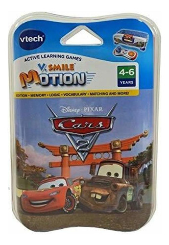 Vtech Cars 2 Juego De V.smile Motion Sistema De Aprendizaje