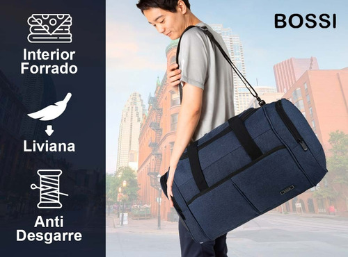 Imagen 3 de 10 de Bolso Gimnasio Grande Deportivo Viaje Urbano Reforzado Tira De Hombro Color La Mejor Calidad! Diseño By Tsr
