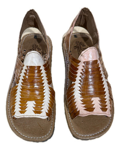 Huaraches Pipodromo H2 Canela Hombre Piel 2026