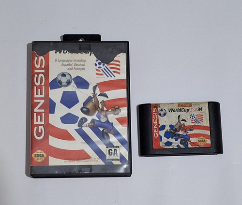 Juego Original Sega Genesis World Cup Usa 94 Sega Genesis (Usado)