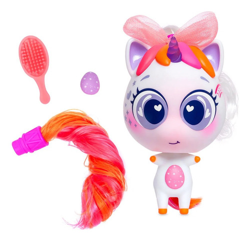 Imagen 4 de 6 de Muñeco Distroller Chikiticornio Churumbela Blanca