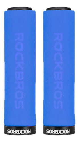 Empuñaduras Para Bicicleta Rockbros Azul Diginet