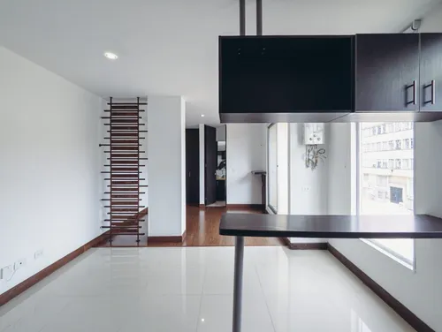 Apartaestudio Con Balcón Y Parqueadero Privado Cubierto
