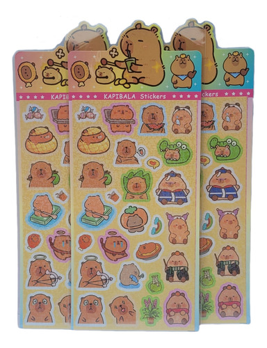 Plancha Sticker Para Piñata Kawaii Cute Bolsita Souvenir