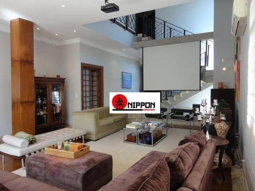 Casa Com 4 Dormitórios À Venda, 474 M² Por R$ 2.450.000 - Residencial Seis (alphaville) - Santana De Parnaíba/sp - Ca0209