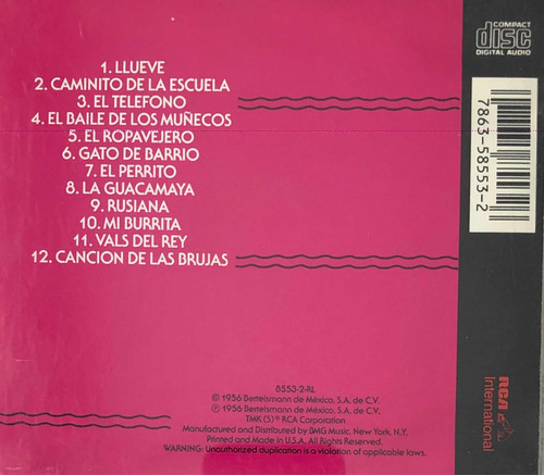 Cri Cri Cd. El Grillito Cantor. Importado De Usa (Usado)