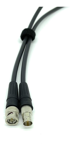 3g Hd Sdi Bnc Extension Rg59 Cable Male To Female Negro