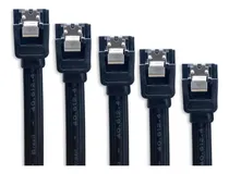 Comprar Kit 5 Cabo Sata 3 6gb\u002Fs Hd Ssd Gravador Drives Com Trava