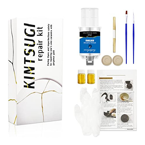 Kit De Reparación Kintsugi Oro, Kit Japonés Kintsugi ...