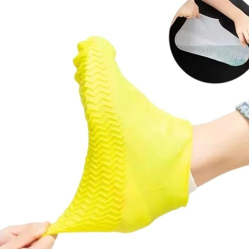 Protectores De Calzado Para La Lluvia De Silicona Talla S