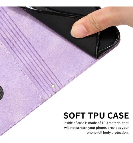 Funda De Piel For Teléfono Redmi 14c 14r