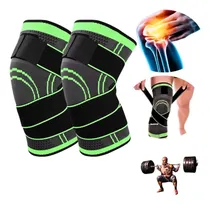 Comprar Kit 2 Joelheiras De Compressão Ajustavel Corrida Academia