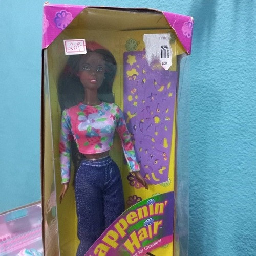 Imagem 2 de 5 de Barbie Christie Happenin' Hair Negra Amiga 2000