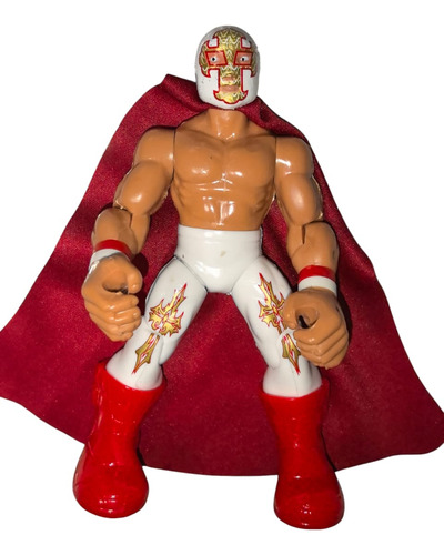 Figura Muñeco De Lucha Libre Luchador Sagrado Paton