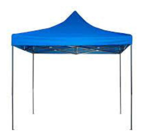 Toldo De Precisión: Plegable 3x3 M Azul, Ajuste Perfecto