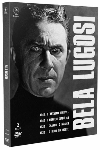 Bela Lugosi - Box Com 2 Dvds - 4 Filmes - Cards - Novo