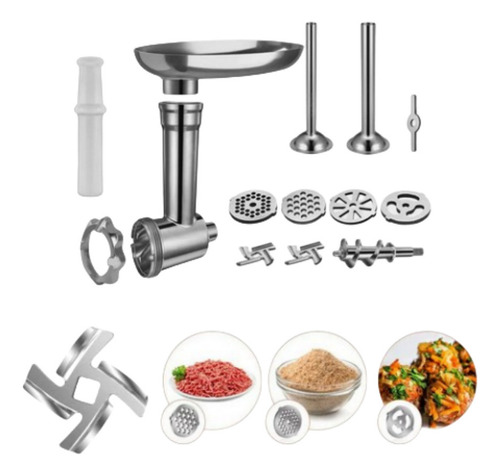 Picadora De Carne Embutido Accesorio Para Kitchenaid