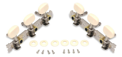 Pinzas De Afinación Para Guitarra Vintage Chapadas En Oro, C