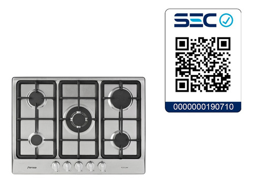 Encimera Fensa 5 Platos Fce 5.3hf Gl
