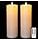 Velas Led Sin Llama Impermeables 4x12, Control Remoto, Tempo