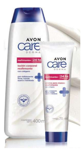 Avon Care Derma Reafirmante Combo Crema Cuerpo 400ml+manos