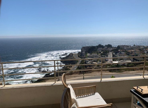 Lindo Depto Con Vista Al Mar, Costa De Montemar 2 D+2b+1eyb