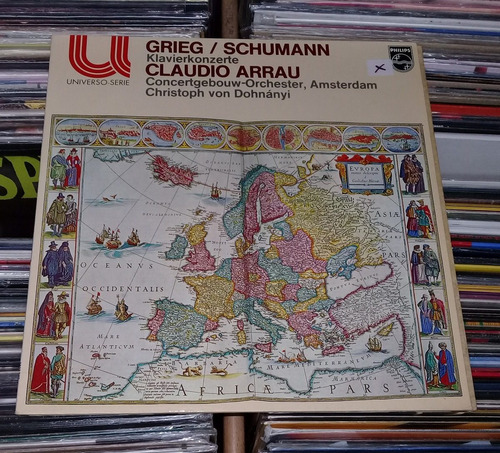 Claudio Arrau Grieg Schumann Lp Holandes / Kktus