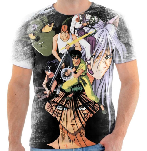 Camisa Camiseta Personalizada Yu Yu Hakusho Anime 1