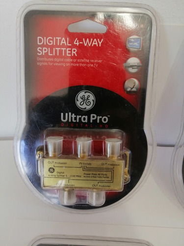 Digital 2-way Splitter 5-2500 Mhz Ultra Pro, Digital Hd