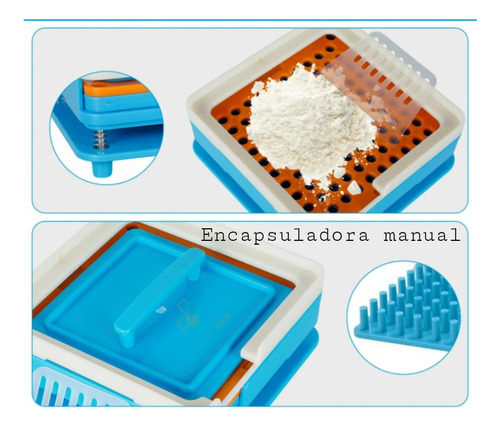 Encapsuladora Manual Abs #0 De 100 Cápsulas