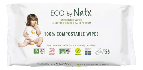 Nature Babycare Eco-sensitive Toallitas, , Sin Fragancia, 1.