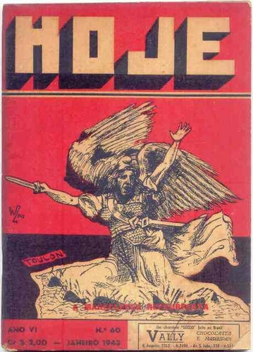 B2128   Rara Revista Hoje Nº 60, Jan1943, Ciências, Letras