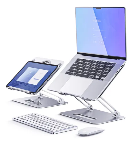 Dapon Soporte De Refrigeración Para Laptop Con Ventilador Color Gris