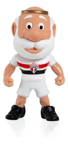 Boneco Mascote São Paulo De Futebol Camisa Branca Spfc
