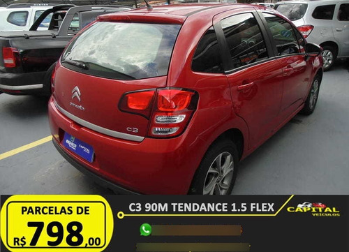 Imagem 6 de 15 de Citroen C3 1.5 Tendance 8v Flex 4p Manual 2015