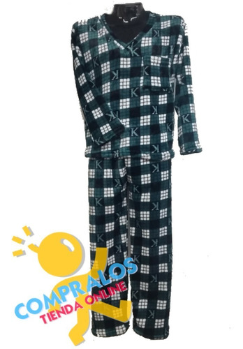 Pijama Hombre 2 Unidades Piel De Durazno Alta Calidad