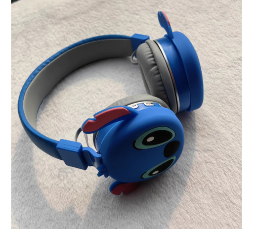 Audífono Bluetooth Stitch Para Iphone Samsung Xiaomi Azul Azul