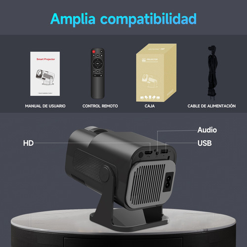Proyector Magcubic Hy320mini 4k Android 11 Wifi6 Led 300ansi