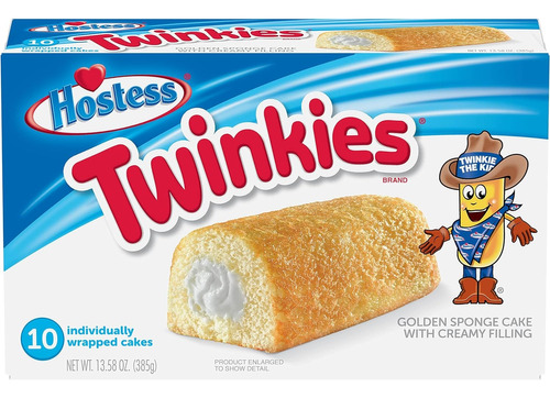 Hostess Twinkies Sabores - Pack 10- Importado 