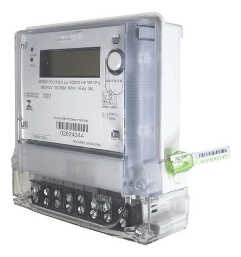 Kit de caja trifásico Nansen Vector3 de 380 V con medidor de energía