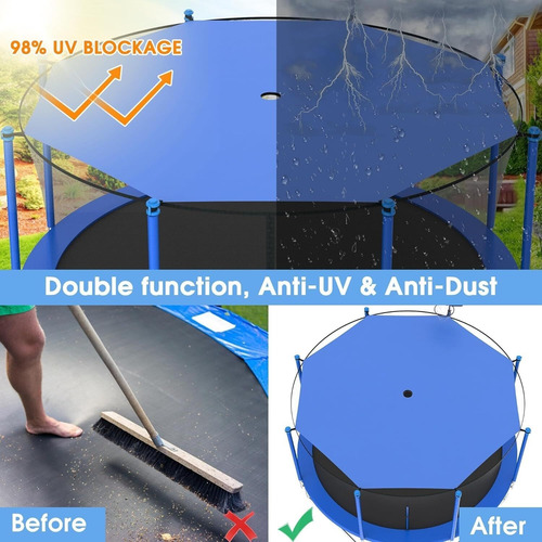 Toldo Para Cama Elásticaprotector Solar Para Cama Elástica.
