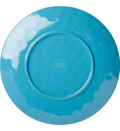 Juego De Platos Melamina 27.9 Cm Redonda Llano 6 Pzs