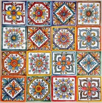 Comprar Mayólicas , Azulejos , Tocetos Veracruz  10 X 10