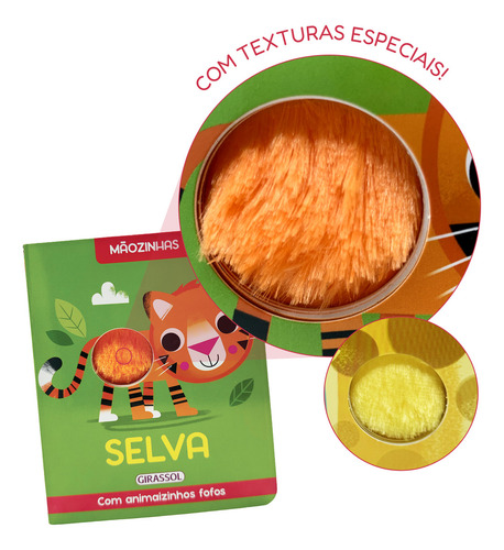 Maozinhas Curiosas - Selva: Maozinhas Curiosas - Selva, De Dutton, Ian. Editora Girassol, Capa Dura, Edição 1 Em Português, 2023