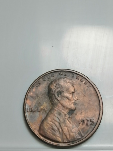 1975 Lincoln Cent Ee. Uu
