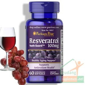 Resveratrol 100 Mg 60 Capsulas Origen Usa 