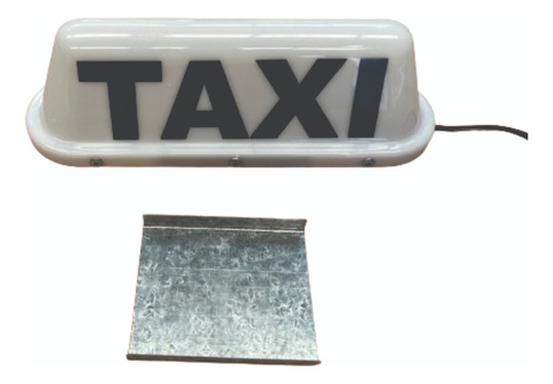 Cartel De Taxi Personalizado Con Led Nuevo Sist De Fijacion 