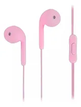 Comprar Auriculares Con Cable Manos Libres Auxiliar Jack 3.5mm Color Rosa